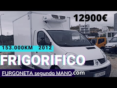 Renault Traffic, frigorífico con congelación en FURGONETAsegundaMANO. com